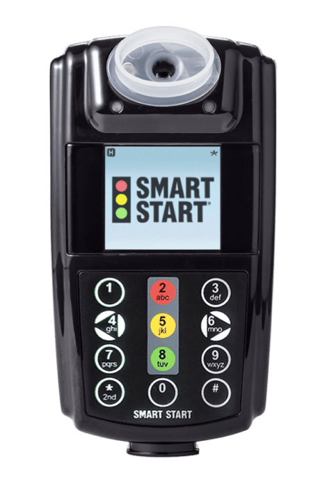 SSI-2030 Front view of the Smart Start 2030 ignition interlock device