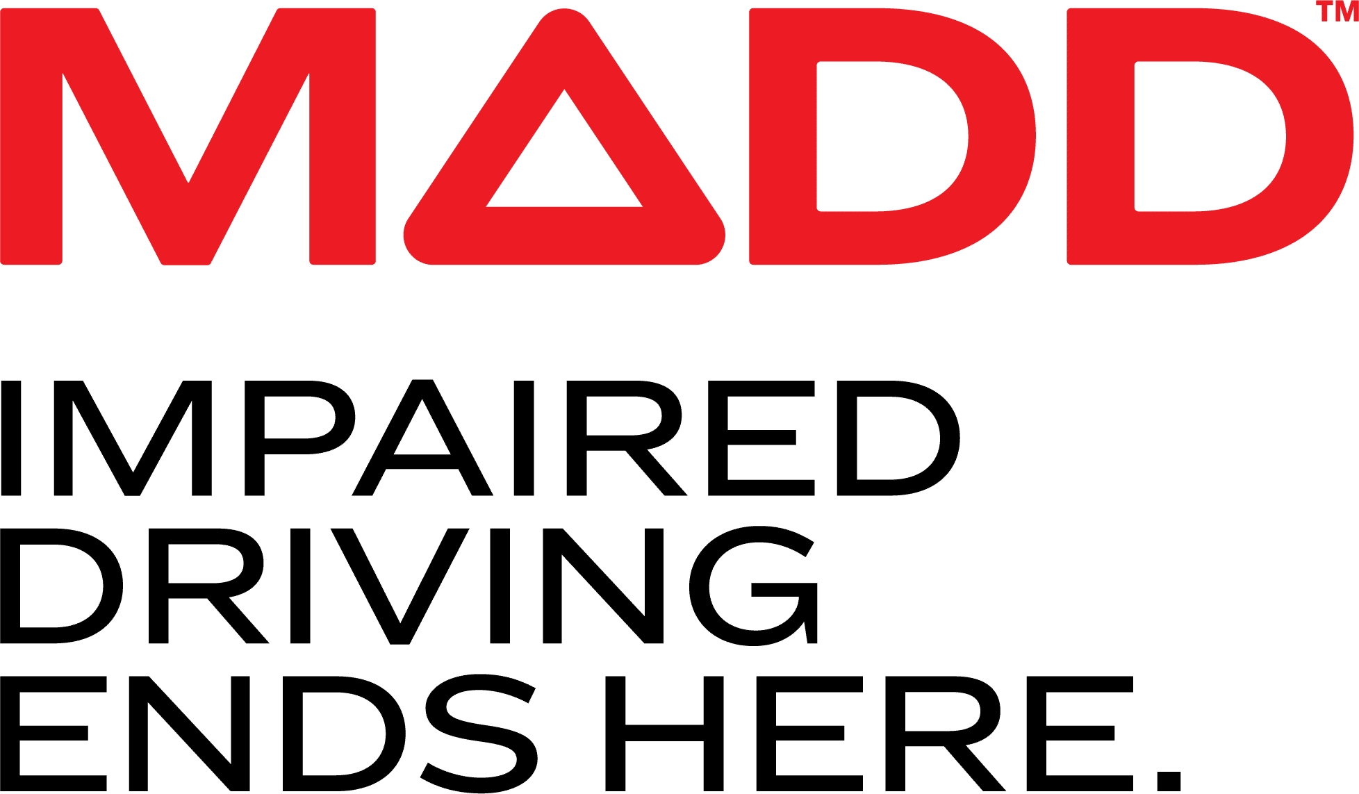 MADD Impaired Driving logo colored